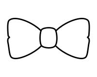 Κομψό βοηθητικό εικονίδιο bowtie διανυσματική απεικόνιση Κομψό βοηθητικό εικονίδιο bowtie διανυσματική απεικόνιση
