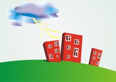 κτήρια τρία ελεύθερη απεικόνιση δικαιώματος κτήρια τρία ελεύθερη απεικόνιση δικαιώματος