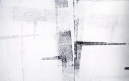 Κυλημένο ακρυλικό χρώμα που απομονώνεται στο άσπρο υπόβαθρο στοκ εικόνα Κυλημένο ακρυλικό χρώμα που απομονώνεται στο άσπρο υπόβαθρο στοκ εικόνα