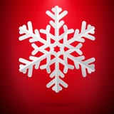 Κόκκινο υπόβαθρο με snowflake εγγράφου 10 eps διανυσματική απεικόνιση Κόκκινο υπόβαθρο με snowflake εγγράφου 10 eps διανυσματική απεικόνιση