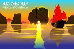 Κόλπος Halong Μια όμορφη φυσική κατάπληξη στο βόρειο Βιετνάμ κοντά στα κινεζικά σύνορα ελεύθερη απεικόνιση δικαιώματος Κόλπος Halong Μια όμορφη φυσική κατάπληξη στο βόρειο Βιετνάμ κοντά στα κινεζικά σύνορα ελεύθερη απεικόνιση δικαιώματος