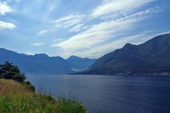 Κόλπος Kotor Boko στο Μαυροβούνιο στοκ εικόνες Κόλπος Kotor Boko στο Μαυροβούνιο στοκ εικόνες
