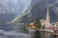 Λίμνη Hallstatt στοκ εικόνες με δικαίωμα ελεύθερης χρήσης Λίμνη Hallstatt στοκ εικόνες με δικαίωμα ελεύθερης χρήσης