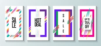 Λαϊκή τέχνη πώλησης hipster διανυσματική απεικόνιση Λαϊκή τέχνη πώλησης hipster διανυσματική απεικόνιση