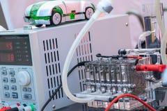 Λεπτομέρεια των κυττάρων καυσίμου υδρογόνου - εναλλακτική και καθαρή πηγή ενέργειας στοκ εικόνες με δικαίωμα ελεύθερης χρήσης Λεπτομέρεια των κυττάρων καυσίμου υδρογόνου - εναλλακτική και καθαρή πηγή ενέργειας στοκ εικόνες με δικαίωμα ελεύθερης χρήσης