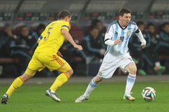 Λιονέλ Messi στη δράση Λιονέλ Messi στη δράση