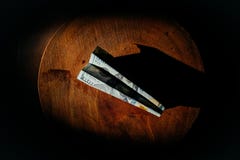 λογαριασμός $ 100 υπό μορφή αεροπλάνου που βρίσκεται σε έναν ξύλινο κύκλο το αεροπλάνο γίνεται από τα τραπεζογραμμάτια στοκ εικόνα λογαριασμός $ 100 υπό μορφή αεροπλάνου που βρίσκεται σε έναν ξύλινο κύκλο το αεροπλάνο γίνεται από τα τραπεζογραμμάτια στοκ εικόνα