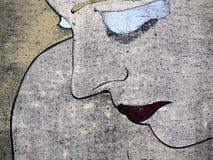 λυπημένη γυναίκα πορτρέτο&up ελεύθερη απεικόνιση δικαιώματος λυπημένη γυναίκα πορτρέτο&up ελεύθερη απεικόνιση δικαιώματος