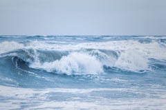 Μεγάλα κύματα στη δανική ακτή Βόρεια Θαλασσών στοκ εικόνες με δικαίωμα ελεύθερης χρήσης Μεγάλα κύματα στη δανική ακτή Βόρεια Θαλασσών στοκ εικόνες με δικαίωμα ελεύθερης χρήσης
