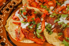 Μεξικάνικα πικάντικα τρόφιμα παστόρων Al Tacos στην Πόλη του Μεξικού στοκ φωτογραφία με δικαίωμα ελεύθερης χρήσης Μεξικάνικα πικάντικα τρόφιμα παστόρων Al Tacos στην Πόλη του Μεξικού στοκ φωτογραφία με δικαίωμα ελεύθερης χρήσης