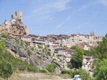 Μεσαιωνική πόλη Frias της επαρχίας του Burgos, Ισπανία στοκ φωτογραφία με δικαίωμα ελεύθερης χρήσης Μεσαιωνική πόλη Frias της επαρχίας του Burgos, Ισπανία στοκ φωτογραφία με δικαίωμα ελεύθερης χρήσης