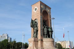 Μνημείο Ιστανμπούλ Τουρκία Δημοκρατίας Taksim στοκ φωτογραφίες Μνημείο Ιστανμπούλ Τουρκία Δημοκρατίας Taksim στοκ φωτογραφίες