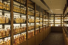 Μουσείο Ιαπωνία ουίσκυ Suntory Yamazaki βιβλιοθήκης Στοκ Εικόνα Μουσείο Ιαπωνία ουίσκυ Suntory Yamazaki βιβλιοθήκης Στοκ Εικόνα