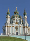 Μπαρόκ εκκλησία του ST Andrew στο Κίεβο, Ουκρανία Στοκ φωτογραφίες με δικαίωμα ελεύθερης χρήσης Μπαρόκ εκκλησία του ST Andrew στο Κίεβο, Ουκρανία Στοκ φωτογραφίες με δικαίωμα ελεύθερης χρήσης