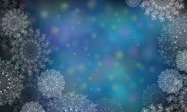 Μπλε υπόβαθρο με snowflakes για τα Χριστούγεννα και το νέο έτος Ψηφιακές απεικονίσεις διαφανή snowflakes απεικόνιση αποθεμάτων Μπλε υπόβαθρο με snowflakes για τα Χριστούγεννα και το νέο έτος Ψηφιακές απεικονίσεις διαφανή snowflakes απεικόνιση αποθεμάτων