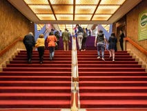 Μπογκοτά, Κολομβία Στις 13 ΑπÏιλίου 2019: ΆνθÏωποι που πεÏπατοÏν στο θÎατ στοκ εικόνα Μπογκοτά, Κολομβία Στις 13 ΑπÏιλίου 2019: ΆνθÏωποι που πεÏπατοÏν στο θÎατ στοκ εικόνα