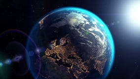Μύγες καμερών από sci-Fi τη σήραγγα στη γη, τρισδιάστατη ζωτικότητα Μύγες καμερών από sci-Fi τη σήραγγα στη γη, τρισδιάστατη ζωτικότητα