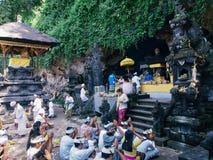 Ναός Goa lawah στοκ εικόνες Ναός Goa lawah στοκ εικόνες