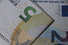 Νόμισμα τραπεζογραμματίων της Ευρωπαϊκής Ένωσης στοκ εικόνες με δικαίωμα ελεύθερης χρήσης Νόμισμα τραπεζογραμματίων της Ευρωπαϊκής Ένωσης στοκ εικόνες με δικαίωμα ελεύθερης χρήσης