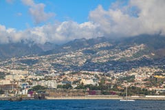 Νότια παράλια της Μαδέρας στοκ εικόνα Νότια παράλια της Μαδέρας στοκ εικόνα