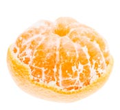 Ξεφλουδισμένα Tangerine κινεζικής γλώσσας πορτοκαλιά φρούτα που απομονώνονται σε άσπρο Backgro στοκ εικόνες με δικαίωμα ελεύθερης χρήσης Ξεφλουδισμένα Tangerine κινεζικής γλώσσας πορτοκαλιά φρούτα που απομονώνονται σε άσπρο Backgro στοκ εικόνες με δικαίωμα ελεύθερης χρήσης