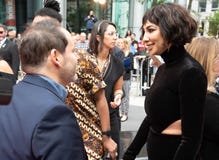 Ο Tom Donahue και η Jackie Cruz είναι στη πρεμιέρα ` που αυτό αλλάζει όλα ` σε TIFF2018 στοκ φωτογραφία Ο Tom Donahue και η Jackie Cruz είναι στη πρεμιέρα ` που αυτό αλλάζει όλα ` σε TIFF2018 στοκ φωτογραφία