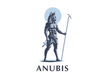 Ο αιγυπτιακός Θεός Anubis απομονωμένο eps διανυσματικό λευκό 8 εμβλημάτων διανυσματική απεικόνιση Ο αιγυπτιακός Θεός Anubis απομονωμένο eps διανυσματικό λευκό 8 εμβλημάτων διανυσματική απεικόνιση