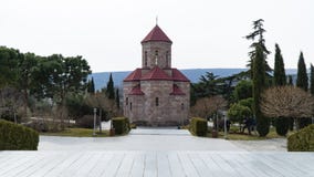 Ο καθεδρικός ναός της ιερής τριάδας στη Γεωργία στοκ φωτογραφία με δικαίωμα ελεύθερης χρήσης Ο καθεδρικός ναός της ιερής τριάδας στη Γεωργία στοκ φωτογραφία με δικαίωμα ελεύθερης χρήσης
