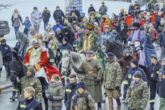 Ο Μάρτιος των τριών βασιλιάδων επ' ευκαιρία των Χριστουγέννων στοκ εικόνες Ο Μάρτιος των τριών βασιλιάδων επ' ευκαιρία των Χριστουγέννων στοκ εικόνες