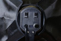Ο Μαύρος Softbox από πίσω κλείστε επάνω στοκ φωτογραφίες με δικαίωμα ελεύθερης χρήσης Ο Μαύρος Softbox από πίσω κλείστε επάνω στοκ φωτογραφίες με δικαίωμα ελεύθερης χρήσης