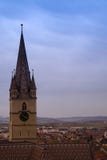 Ο μεγάλος πύργος ρολογιών στοκ εικόνα Ο μεγάλος πύργος ρολογιών στοκ εικόνα