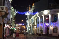 Οδός Kobylyahska Olha, Chernivtsi, 2011 στοκ φωτογραφία με δικαίωμα ελεύθερης χρήσης Οδός Kobylyahska Olha, Chernivtsi, 2011 στοκ φωτογραφία με δικαίωμα ελεύθερης χρήσης