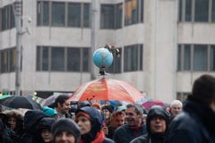 Οι Βρυξέλλες, Βέλγιο - 2 Δεκεμβρίου 2018 - περισσότεροι από 75000 άνθρωποι πήραν τις οδούς των Βρυξελλών κατά τη διάρκεια του Cla στοκ φωτογραφία με δικαίωμα ελεύθερης χρήσης Οι Βρυξέλλες, Βέλγιο - 2 Δεκεμβρίου 2018 - περισσότεροι από 75000 άνθρωποι πήραν τις οδούς των Βρυξελλών κατά τη διάρκεια του Cla στοκ φωτογραφία με δικαίωμα ελεύθερης χρήσης