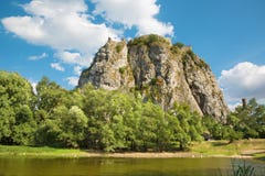 Οι καταστροφές του κάστρου του Devin - Σλοβακία Στοκ Φωτογραφίες Οι καταστροφές του κάστρου του Devin - Σλοβακία Στοκ Φωτογραφίες