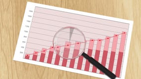 Οικονομικό διάγραμμα με τις στατιστικές εμπορικών συναλλαγών, αναλυτικά στοιχεία - αποτελέσματα επεξεργασίας διανυσματική απεικόνιση Οικονομικό διάγραμμα με τις στατιστικές εμπορικών συναλλαγών, αναλυτικά στοιχεία - αποτελέσματα επεξεργασίας διανυσματική απεικόνιση