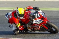 Ομάδα Monlau Repsol τεχνικό αντοχή 24 ωρών Στοκ φωτογραφίες με δικαίωμα ελεύθερης χρήσης Ομάδα Monlau Repsol τεχνικό αντοχή 24 ωρών Στοκ φωτογραφίες με δικαίωμα ελεύθερης χρήσης