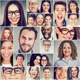 Ομάδα Multiethnic ευτυχών χαμογελώντας ανδρών και γυναικών ανθρώπων στοκ φωτογραφίες Ομάδα Multiethnic ευτυχών χαμογελώντας ανδρών και γυναικών ανθρώπων στοκ φωτογραφίες