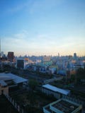 Ορίζοντας της Μπανγκόκ στην Ταϊλάνδη στοκ φωτογραφία με δικαίωμα ελεύθερης χρήσης Ορίζοντας της Μπανγκόκ στην Ταϊλάνδη στοκ φωτογραφία με δικαίωμα ελεύθερης χρήσης