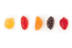 Οργανικά Gummy πρόχειρα φαγητά φρούτων για τα παιδιά στοκ εικόνα Οργανικά Gummy πρόχειρα φαγητά φρούτων για τα παιδιά στοκ εικόνα