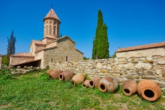 Ορθόδοξο μοναστήρι Ikalto σύνθετο και ακαδημία σε Kakheti Γεωργία Στοκ φωτογραφία με δικαίωμα ελεύθερης χρήσης Ορθόδοξο μοναστήρι Ikalto σύνθετο και ακαδημία σε Kakheti Γεωργία Στοκ φωτογραφία με δικαίωμα ελεύθερης χρήσης
