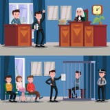 Οριζόντια εμβλήματα συστημάτων νόμου διανυσματική απεικόνιση Οριζόντια εμβλήματα συστημάτων νόμου διανυσματική απεικόνιση