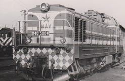 ΟΥΓΓΑΡΙΑ CIRCA 1980 - ατμομηχανή diesel - μηχανή - σιδηρόδρομος - τραίνο - MÃ Β στοκ φωτογραφίες με δικαίωμα ελεύθερης χρήσης ΟΥΓΓΑΡΙΑ CIRCA 1980 - ατμομηχανή diesel - μηχανή - σιδηρόδρομος - τραίνο - MÃ Β στοκ φωτογραφίες με δικαίωμα ελεύθερης χρήσης