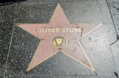 Πέτρινο αστέρι του Oliver στη λεωφόρο Hollywood, Λος Άντζελες στοκ φωτογραφία Πέτρινο αστέρι του Oliver στη λεωφόρο Hollywood, Λος Άντζελες στοκ φωτογραφία