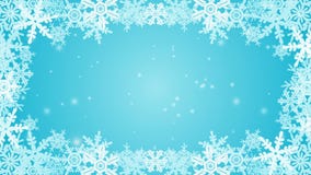 Παγωμένη Snowflake ζωτικότητα πλαισίων - μπλε Παγωμένη Snowflake ζωτικότητα πλαισίων - μπλε