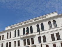 Παλέρμο, Σικελία, Ιταλία 11/04/2010 Vittorio Emanuele ΙΙ κλασικός στοκ εικόνες με δικαίωμα ελεύθερης χρήσης Παλέρμο, Σικελία, Ιταλία 11/04/2010 Vittorio Emanuele ΙΙ κλασικός στοκ εικόνες με δικαίωμα ελεύθερης χρήσης