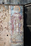 Παλαιά νωπογραφία σε μια εγκαταλειμμένη Ορθόδοξη Εκκλησία στο Μαυροβούνιο στοκ φωτογραφίες με δικαίωμα ελεύθερης χρήσης Παλαιά νωπογραφία σε μια εγκαταλειμμένη Ορθόδοξη Εκκλησία στο Μαυροβούνιο στοκ φωτογραφίες με δικαίωμα ελεύθερης χρήσης