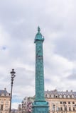 Παρίσι, θέση Vendome, η στήλη στοκ εικόνες Παρίσι, θέση Vendome, η στήλη στοκ εικόνες