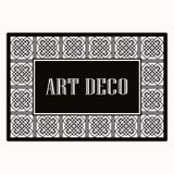 Πλαίσιο συνόρων του Art Deco ελεύθερη απεικόνιση δικαιώματος Πλαίσιο συνόρων του Art Deco ελεύθερη απεικόνιση δικαιώματος