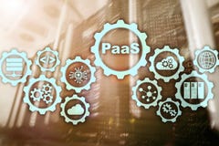 Πλατφόρμα ως υπηρεσία PaaS - έννοια υπηρεσιών υπολογισμού σύννεφων Υπόβαθρο δωματίων κεντρικών υπολογιστών ελεύθερη απεικόνιση δικαιώματος Πλατφόρμα ως υπηρεσία PaaS - έννοια υπηρεσιών υπολογισμού σύννεφων Υπόβαθρο δωματίων κεντρικών υπολογιστών ελεύθερη απεικόνιση δικαιώματος