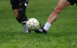 ποδόσφαιρο παιχνιδιών στοκ φωτογραφίες ποδόσφαιρο παιχνιδιών στοκ φωτογραφίες